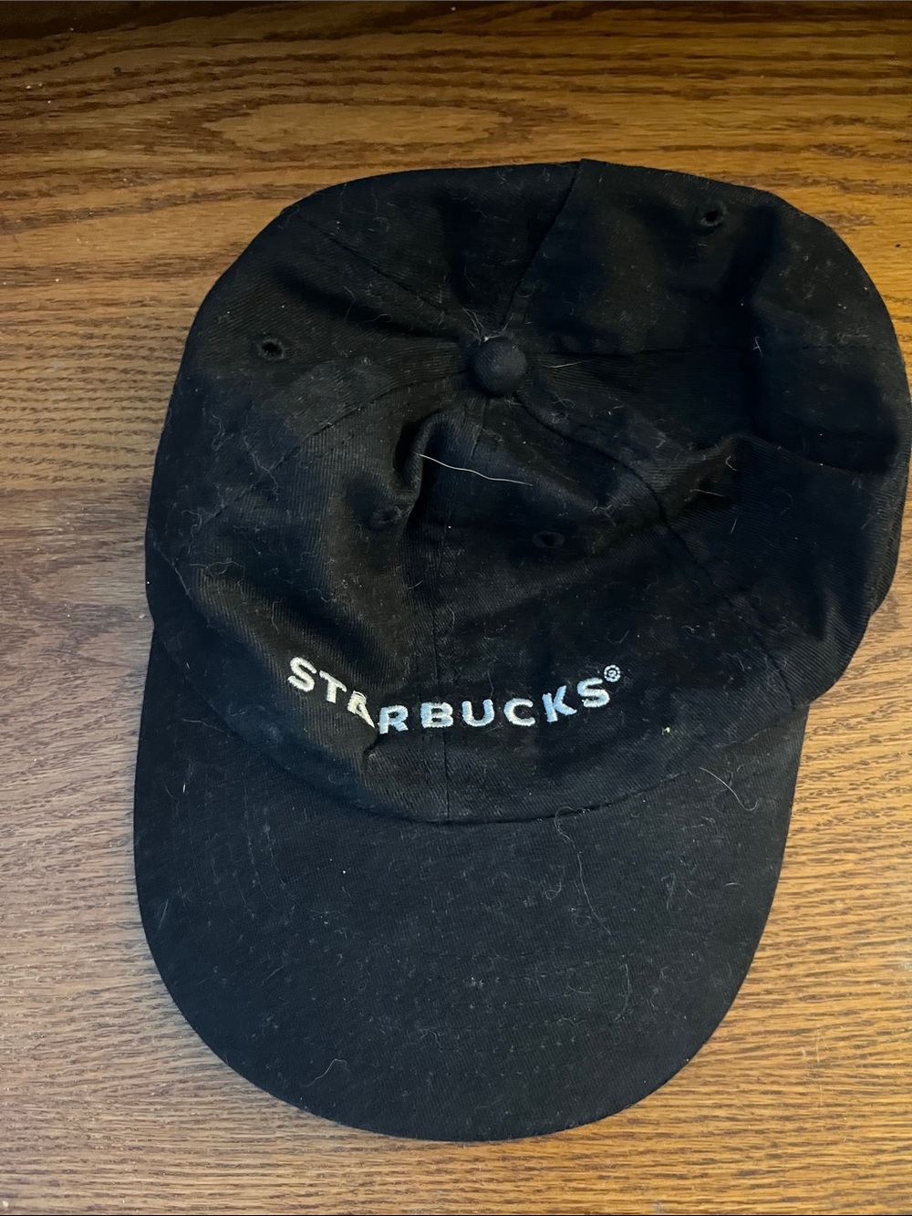 Starbucks Black Embroidered Logo Baseball Cap